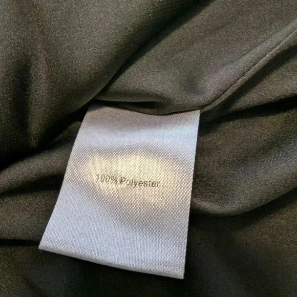 PS The Label Black Sleeveless Midi Dress with crochet detail, Size M - Picture 8 of 8